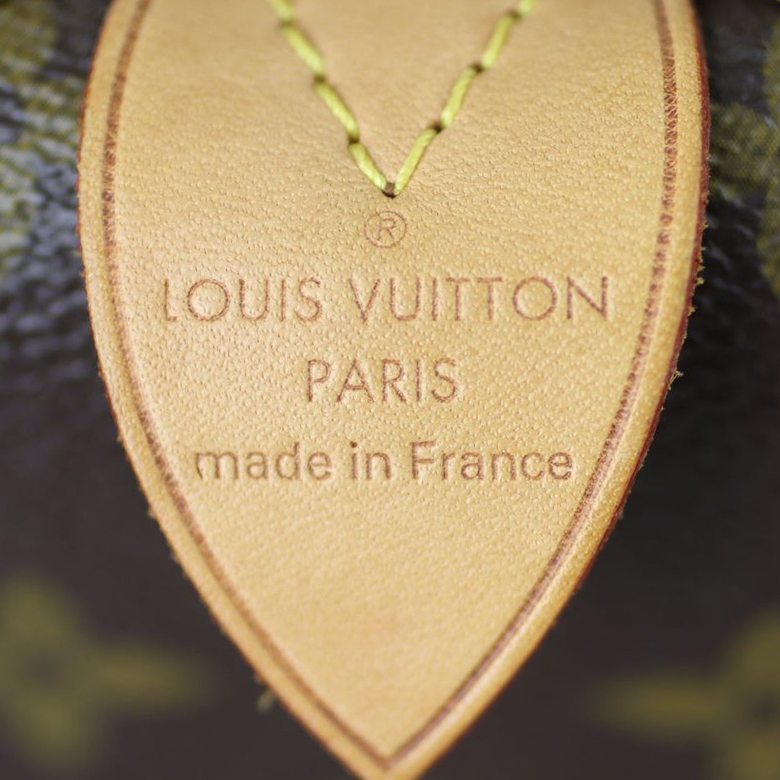 Louis Vuitton Speedy 30 Monogram Stamp