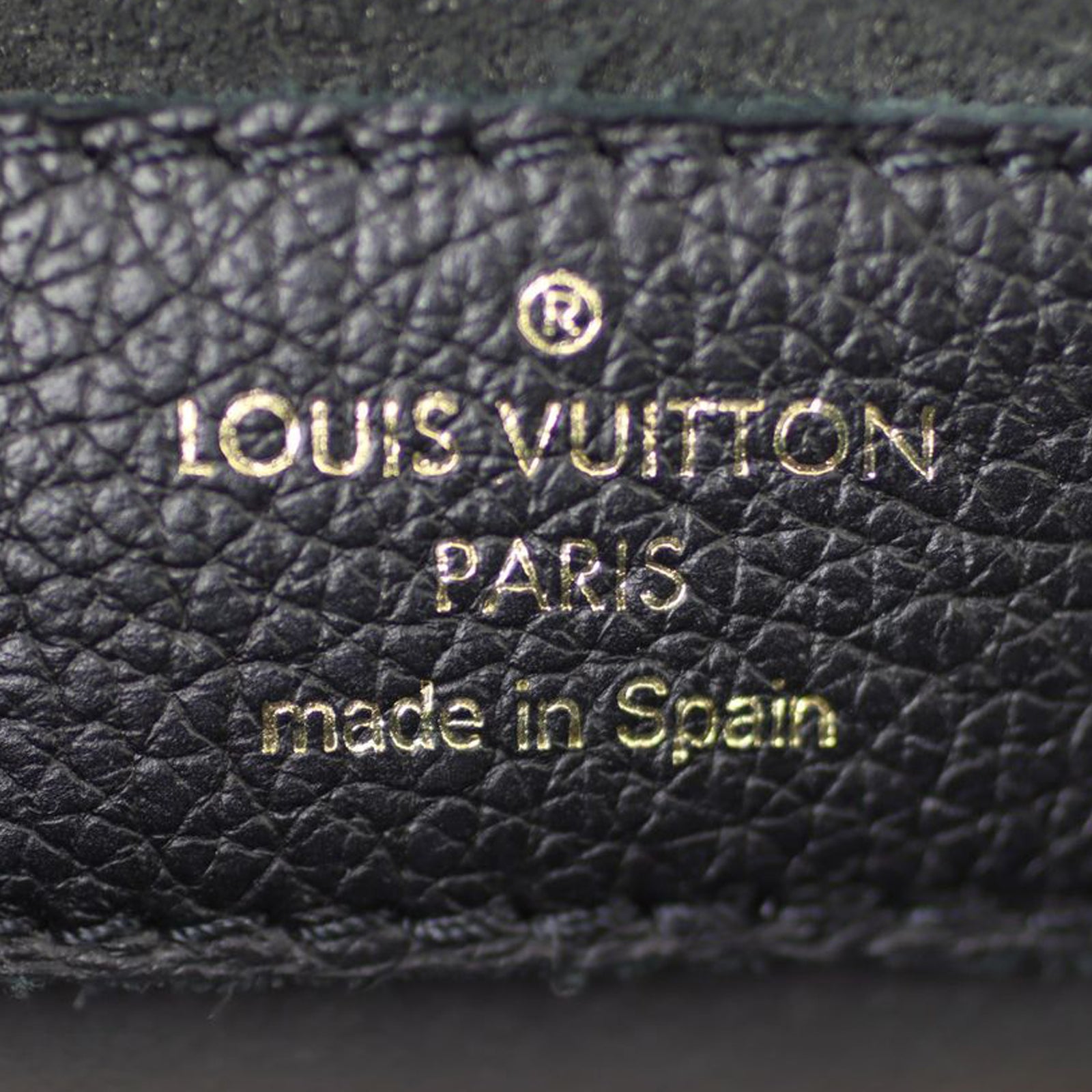 Louis Vuitton Vaugirard Monogram Noir Stamp