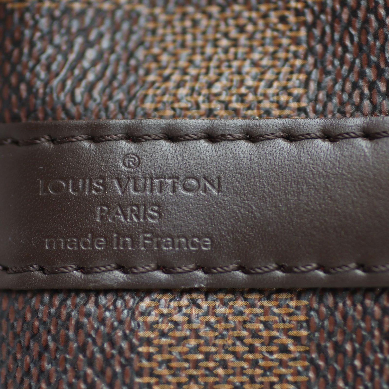 Louis Vuitton Speedy 25 Bandouliere Damier Ebene Stamp