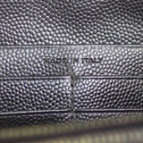 Saint Laurent Monogram Matelassé Flap Wallet Large Stamp