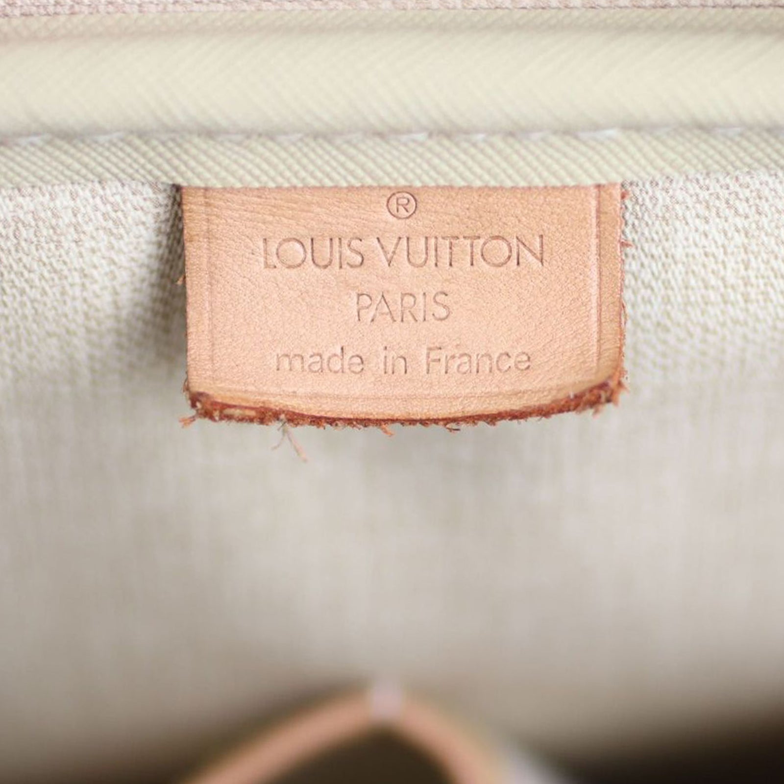 Louis Vuitton Deauville Bowling Vanity Monogram Stamp