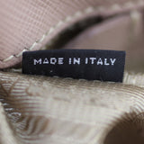Prada Saffiano Lux Galleria Double Zip Tote Small Stamp