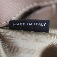 Prada Saffiano Lux Galleria Double Zip Tote Small Stamp