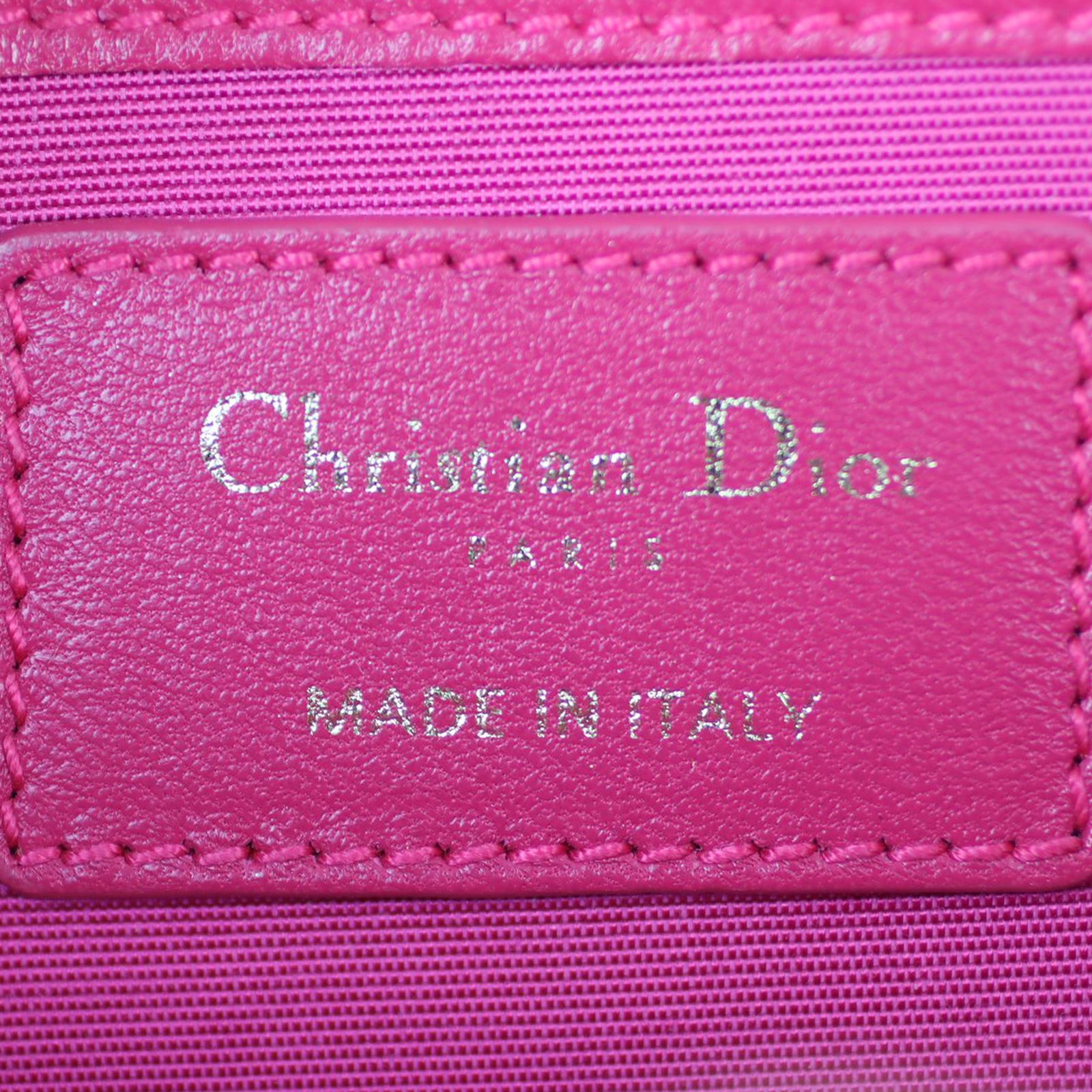 Dior Lady Dior Clutch Stamp