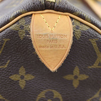 Louis Vuitton Speedy 30 Monogram Stamp
