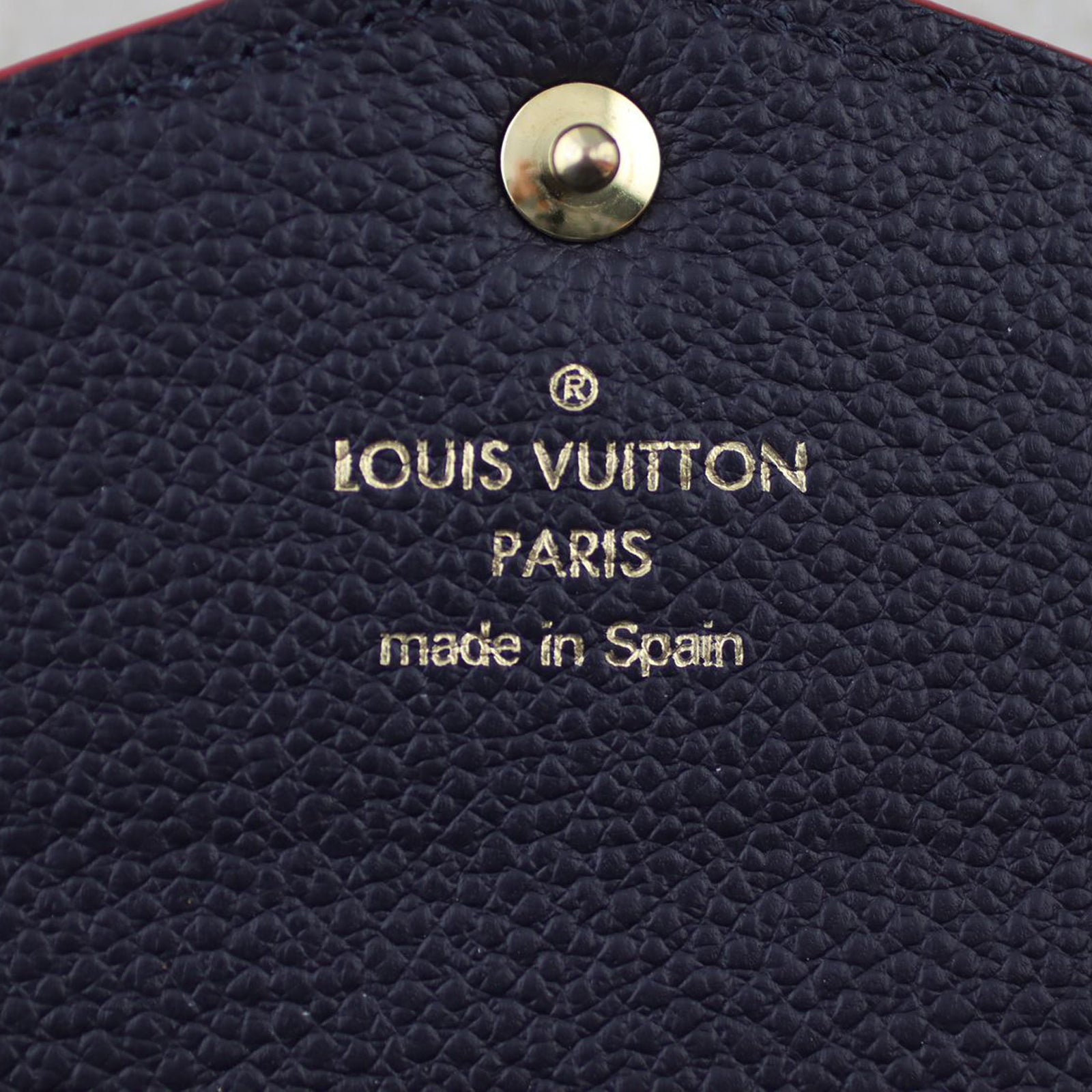 Louis Vuitton Sarah Wallet Monogram Empreinte Stamp