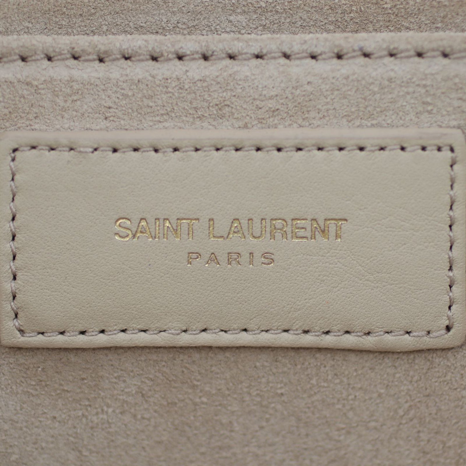 Saint Laurent Y Ligne Clutch Stamp