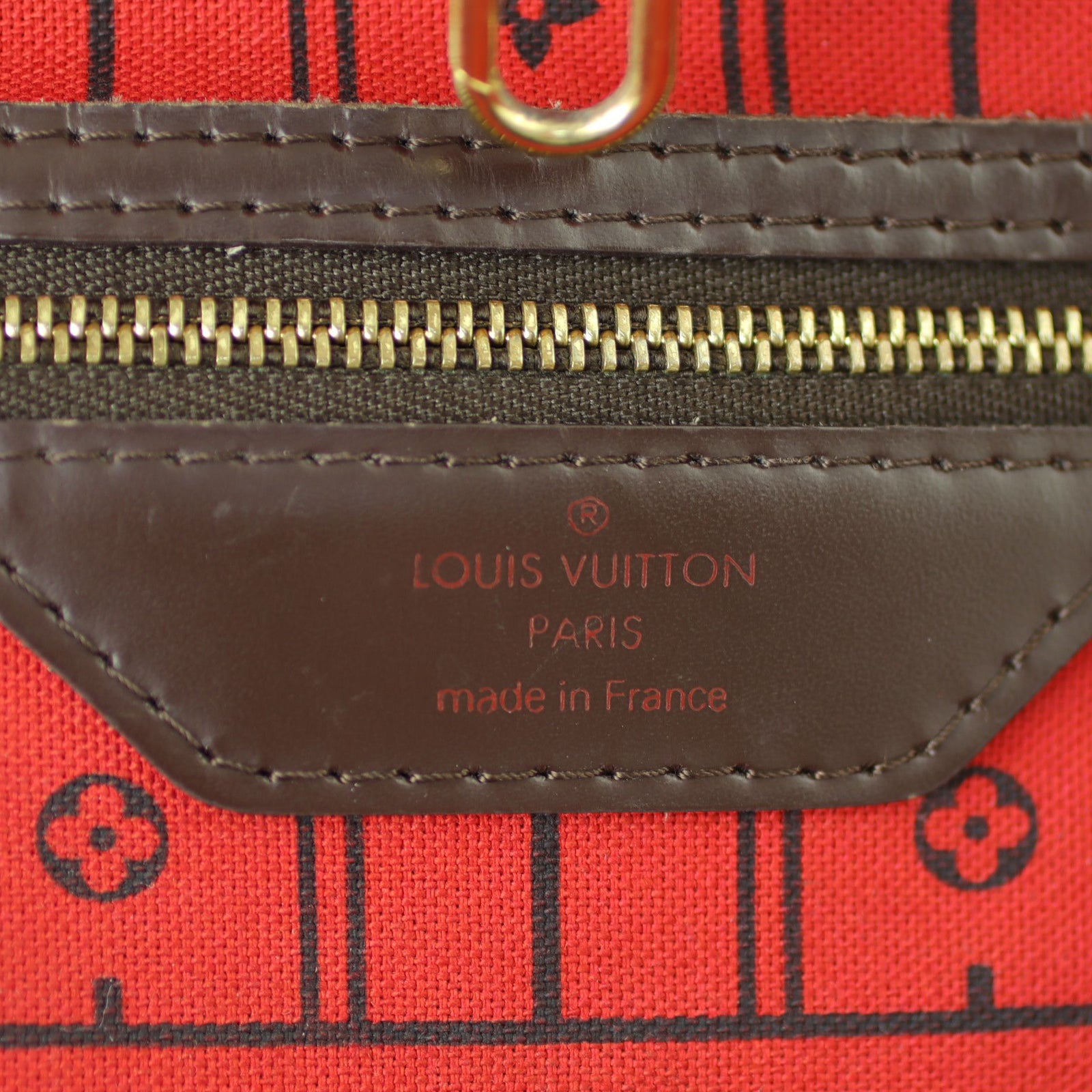 Louis Vuitton Neverfull GM Damier Ebene Stamp