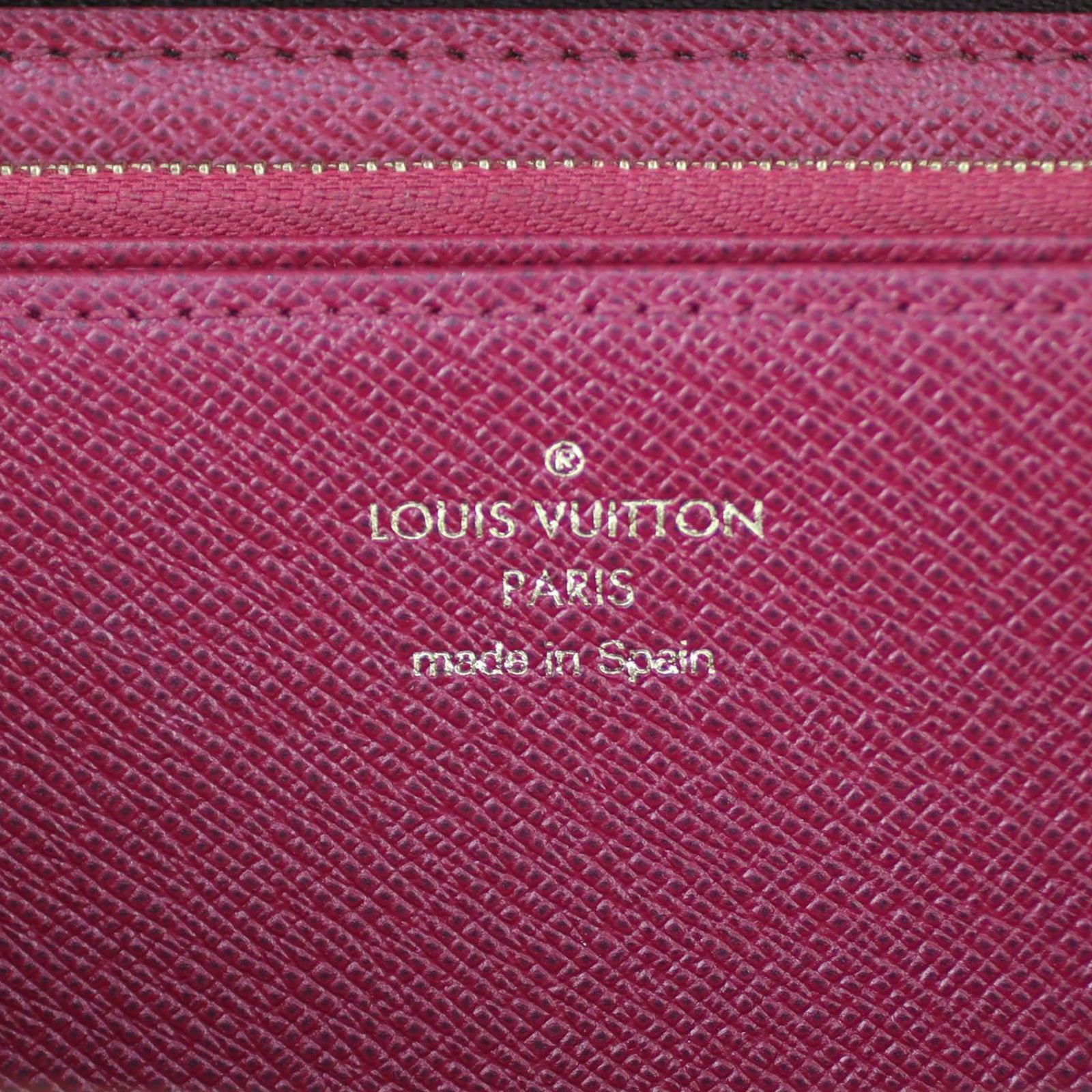 Louis Vuitton Zippy Wallet Monogram Stamp