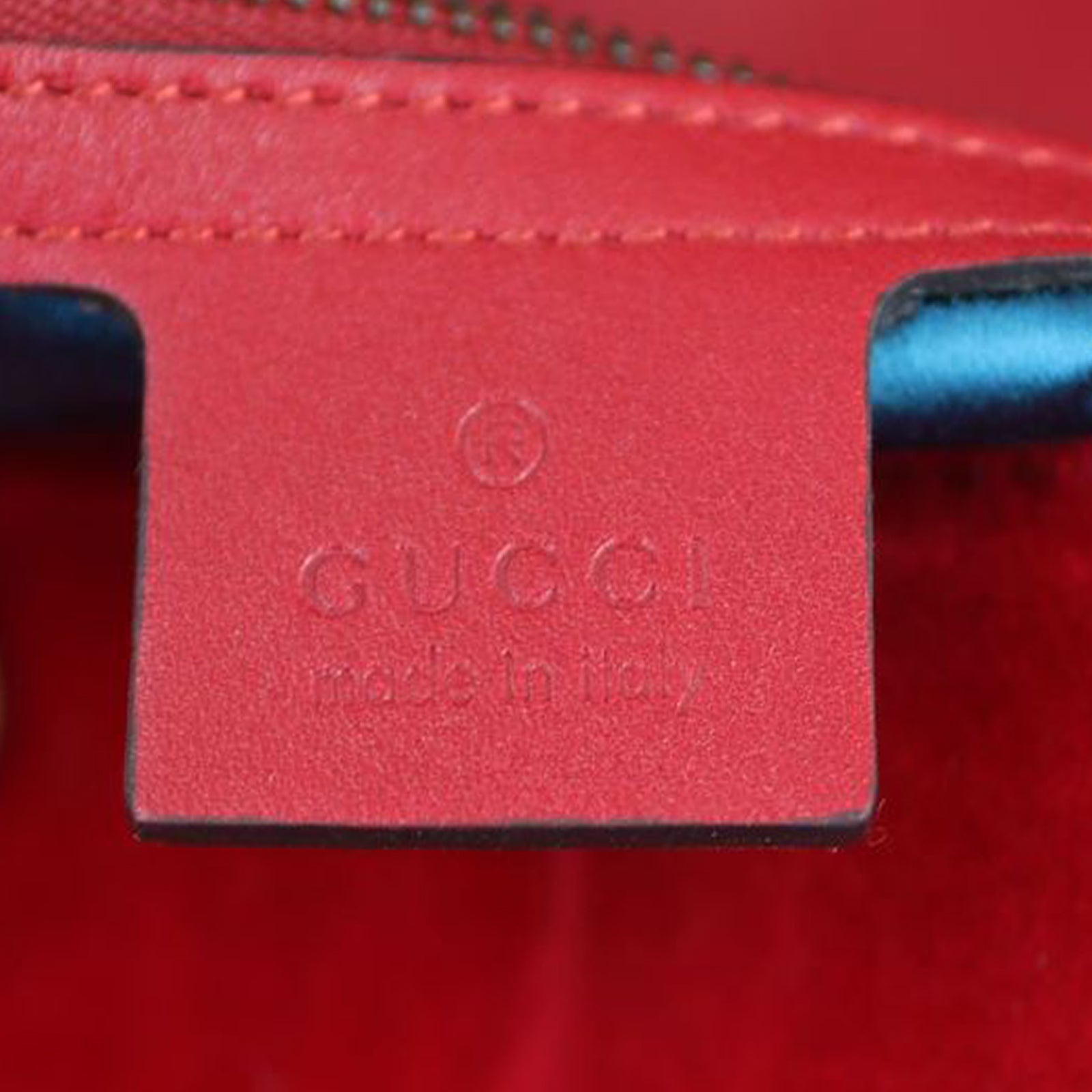 Gucci GG Marmont Velvet Small Shoulder Bag Stamp