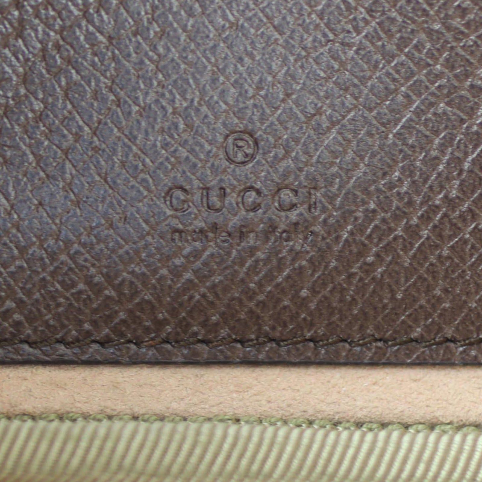 Gucci GG Supreme Ophidia Pouch Stamp