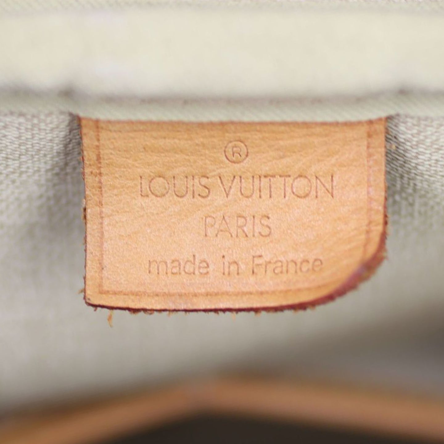 Louis Vuitton Deauville Bowling Vanity Monogram Stamp