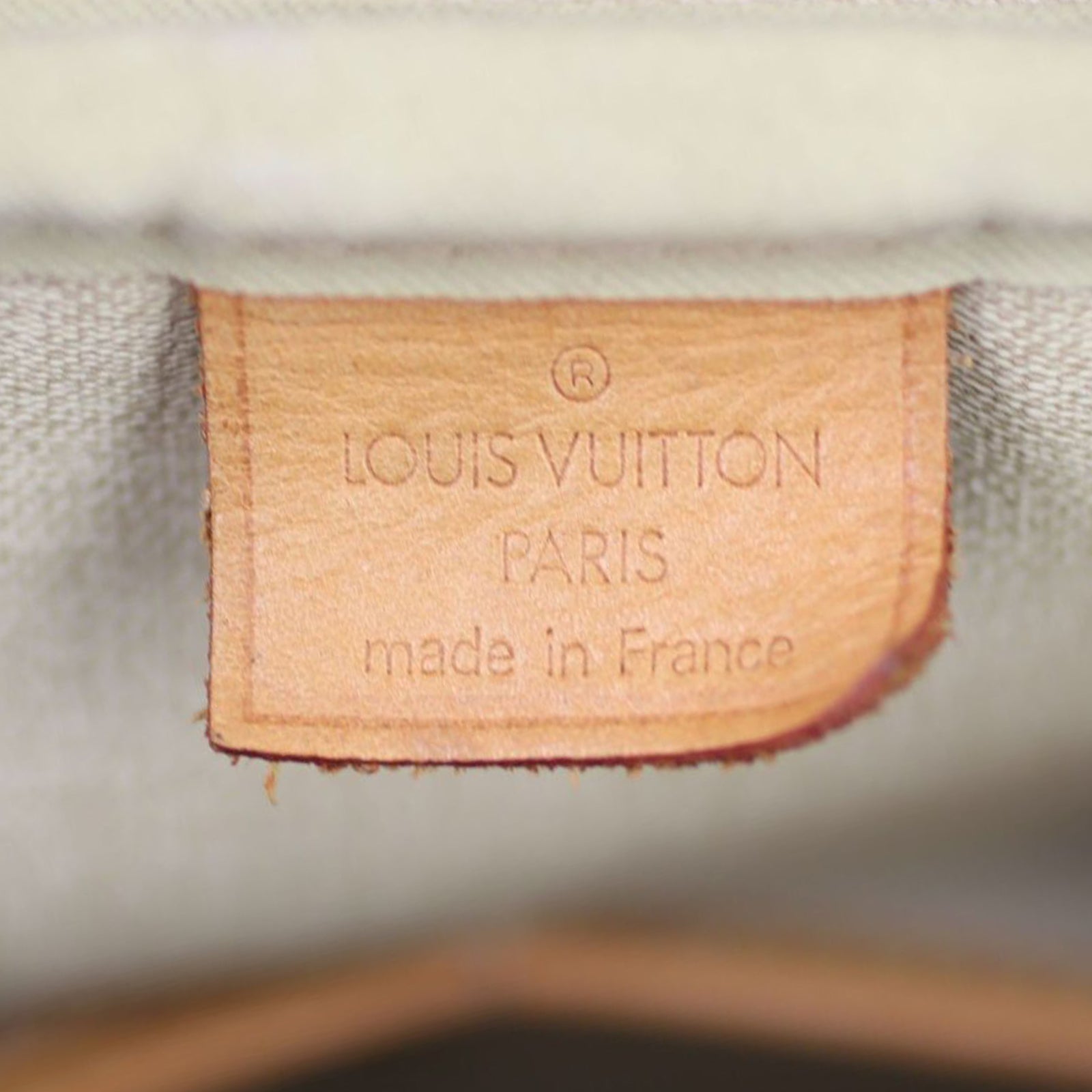 Louis Vuitton Deauville Bowling Vanity Monogram Stamp