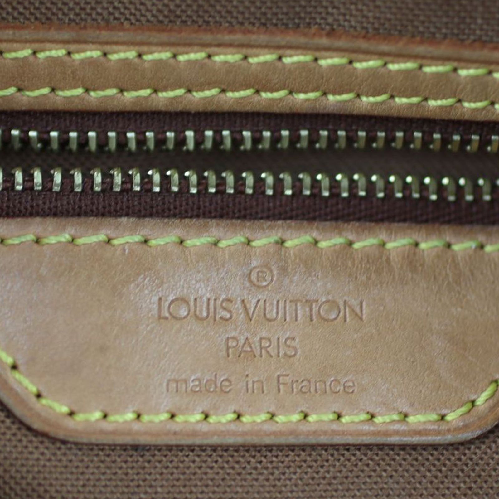 Louis Vuitton Cabas Mezzo Monogram Stamp