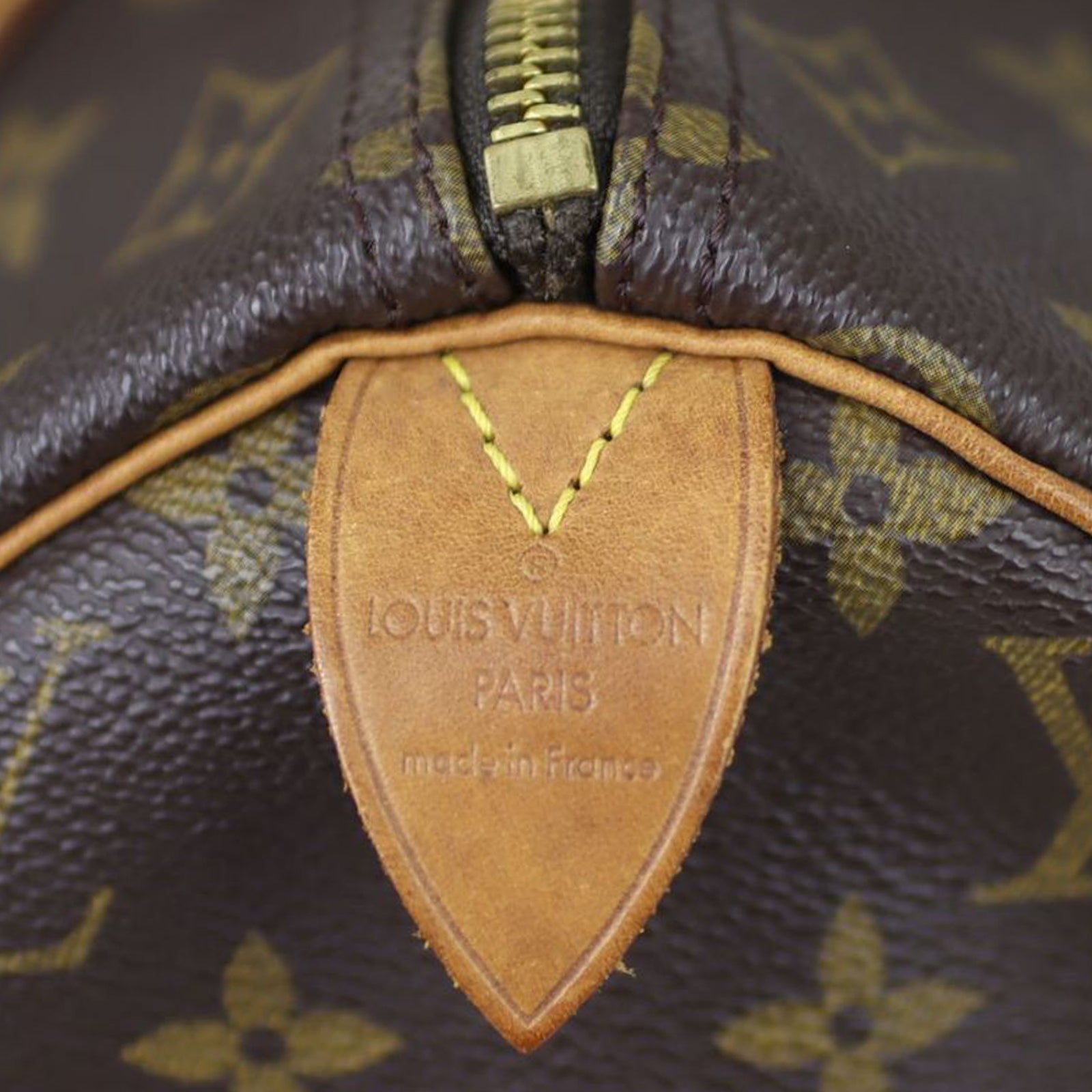 Louis Vuitton Speedy 30 Monogram Stamp