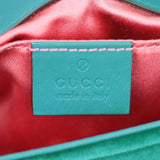 Gucci GG Marmont Velvet Mini Shoulder Bag Stamp