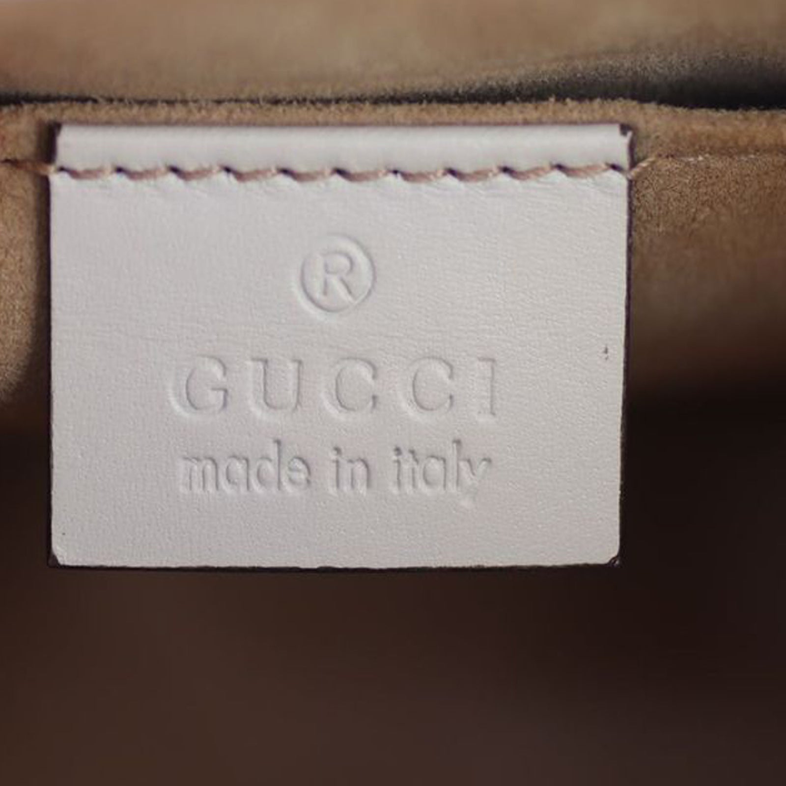 Gucci Sylvie Embroidered Top Handle Mini Bag Stamp