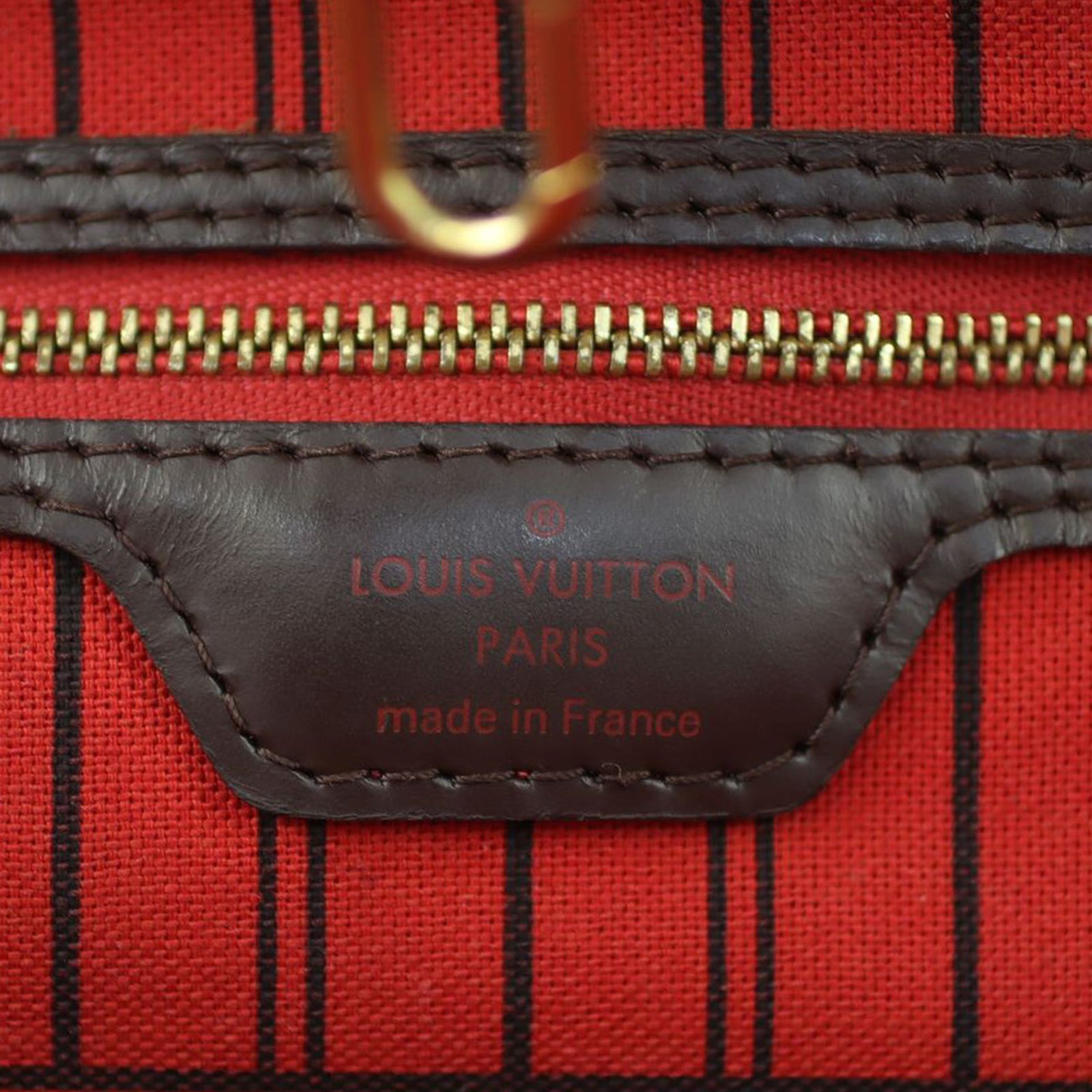 Louis Vuitton Neverfull MM Damier Ebene Stamp