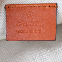 Gucci Diamante Canvas Craft Tote with Pouch Stamp