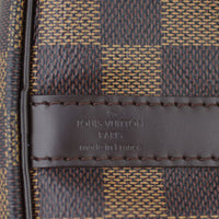 Louis Vuitton Speedy 25 Bandouliere Damier Ebene Stamp