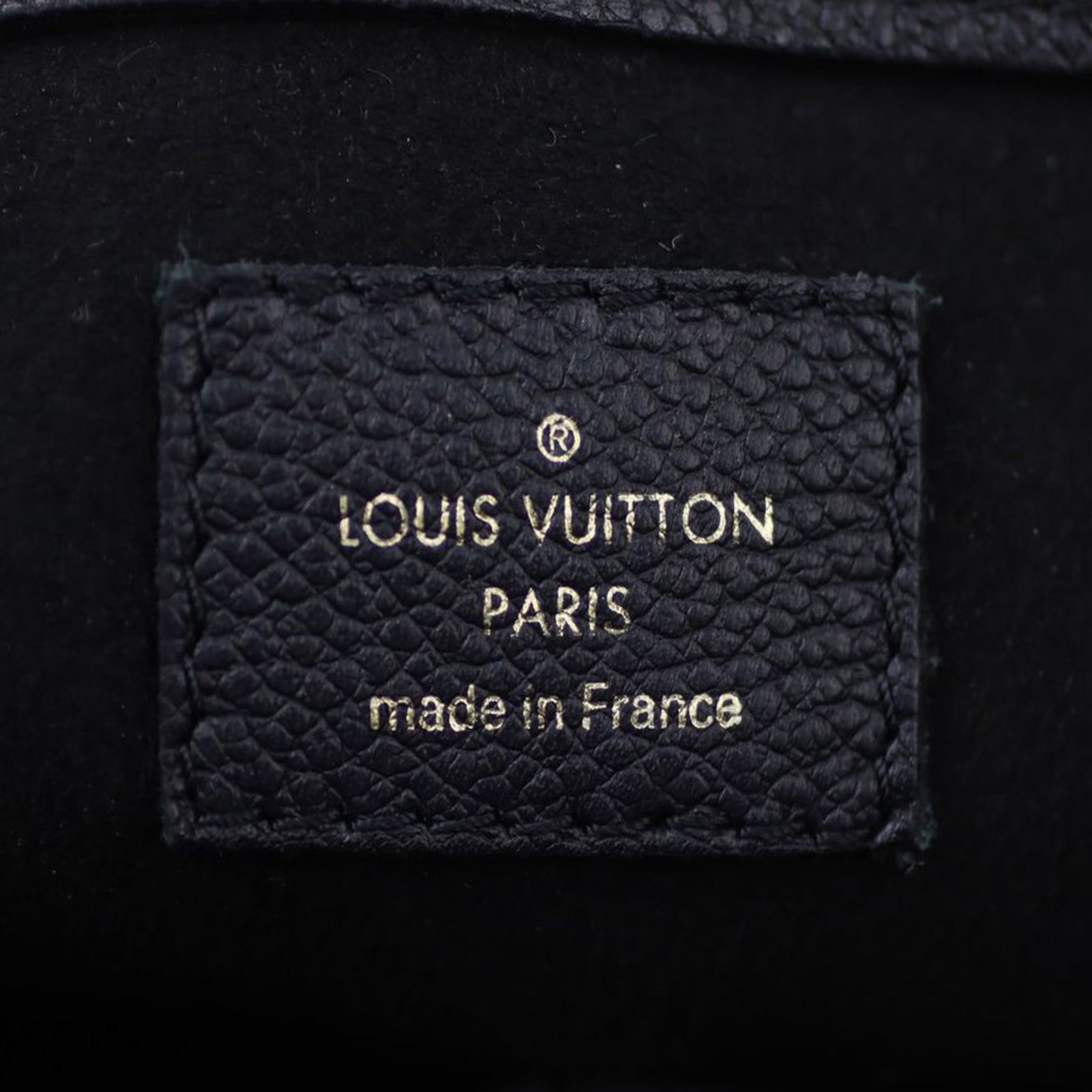 Louis Vuitton Pallas Shopper Tote Monogram Noir Stamp