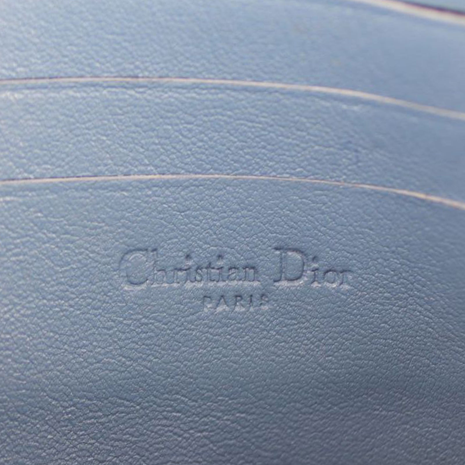 Dior Cannage New Lock Patent Pouch Stamp