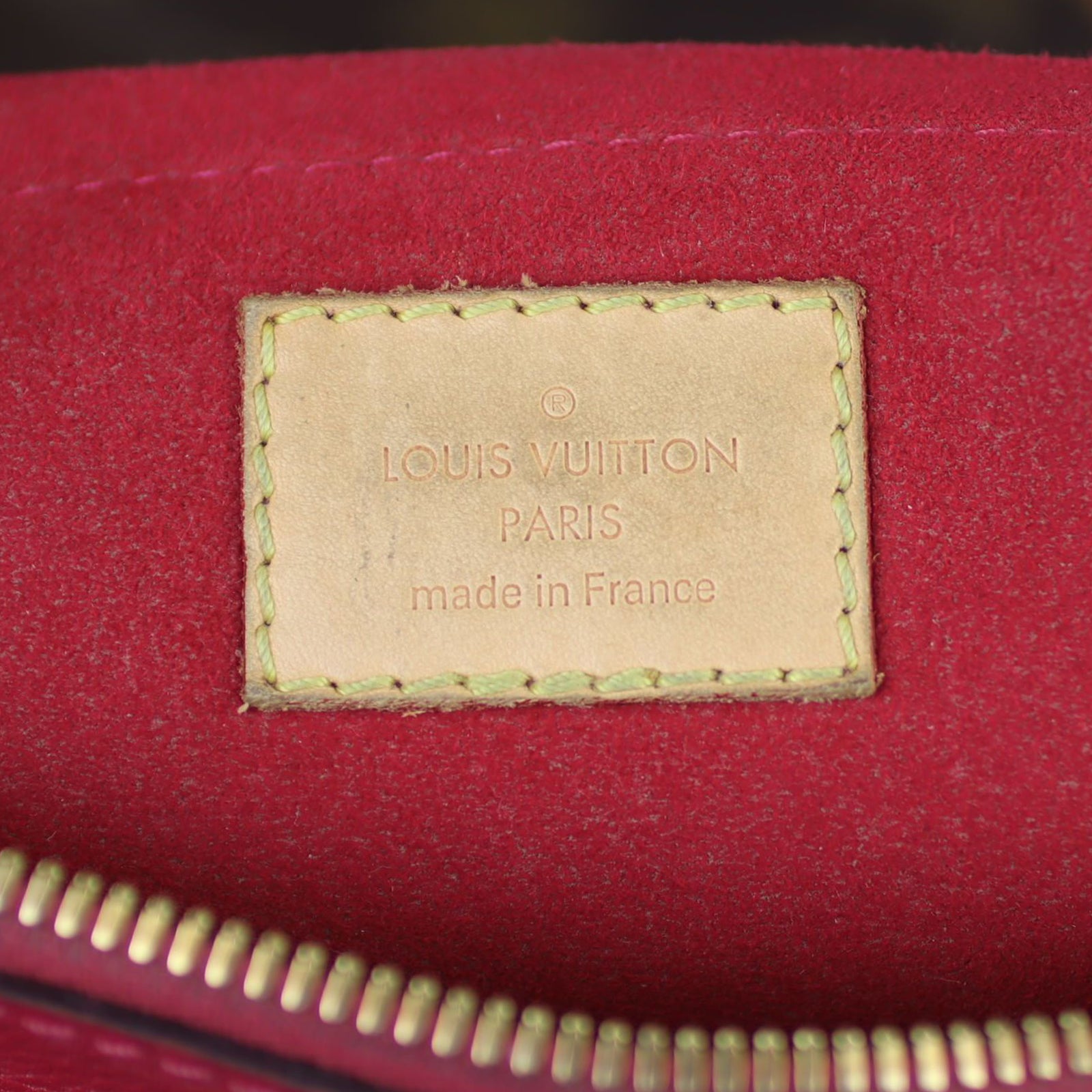 Louis Vuitton Pallas BB Monogram Stamp