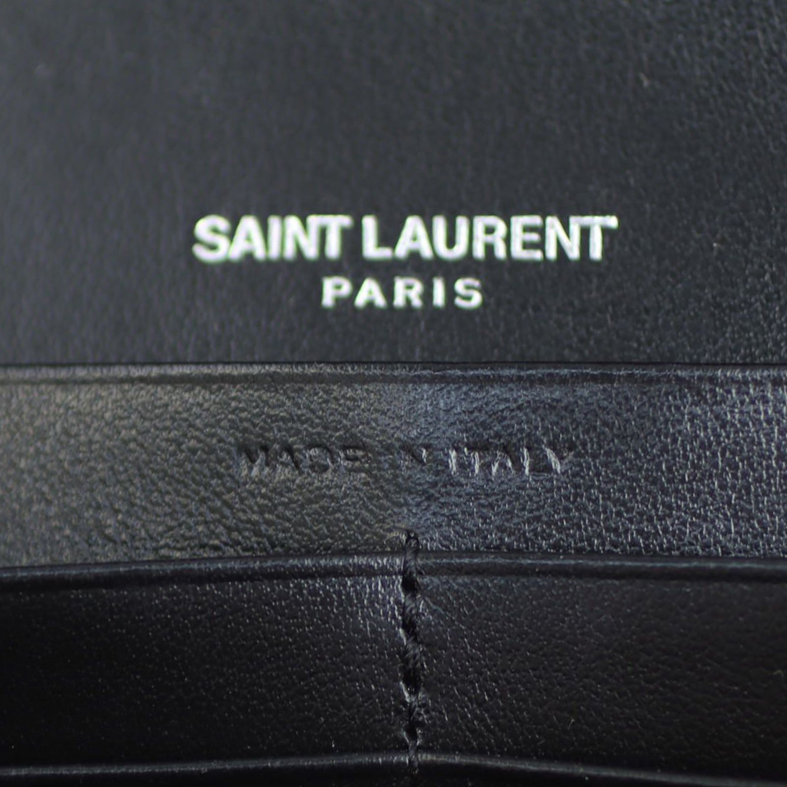 Saint Laurent Microstud and Rivet Kate Chain Bag Stamp