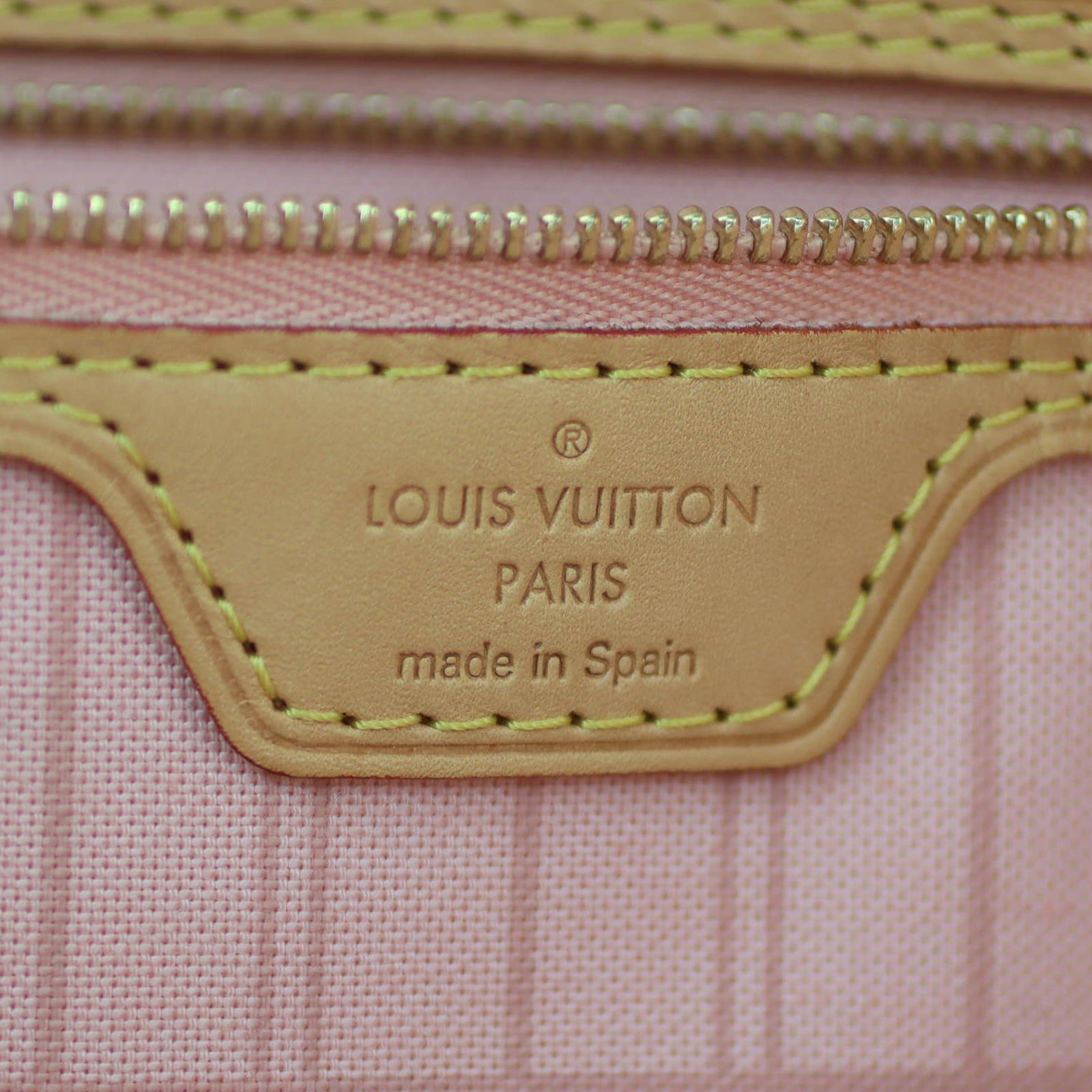 Louis Vuitton Neverfull MM Tahitienne Stamp