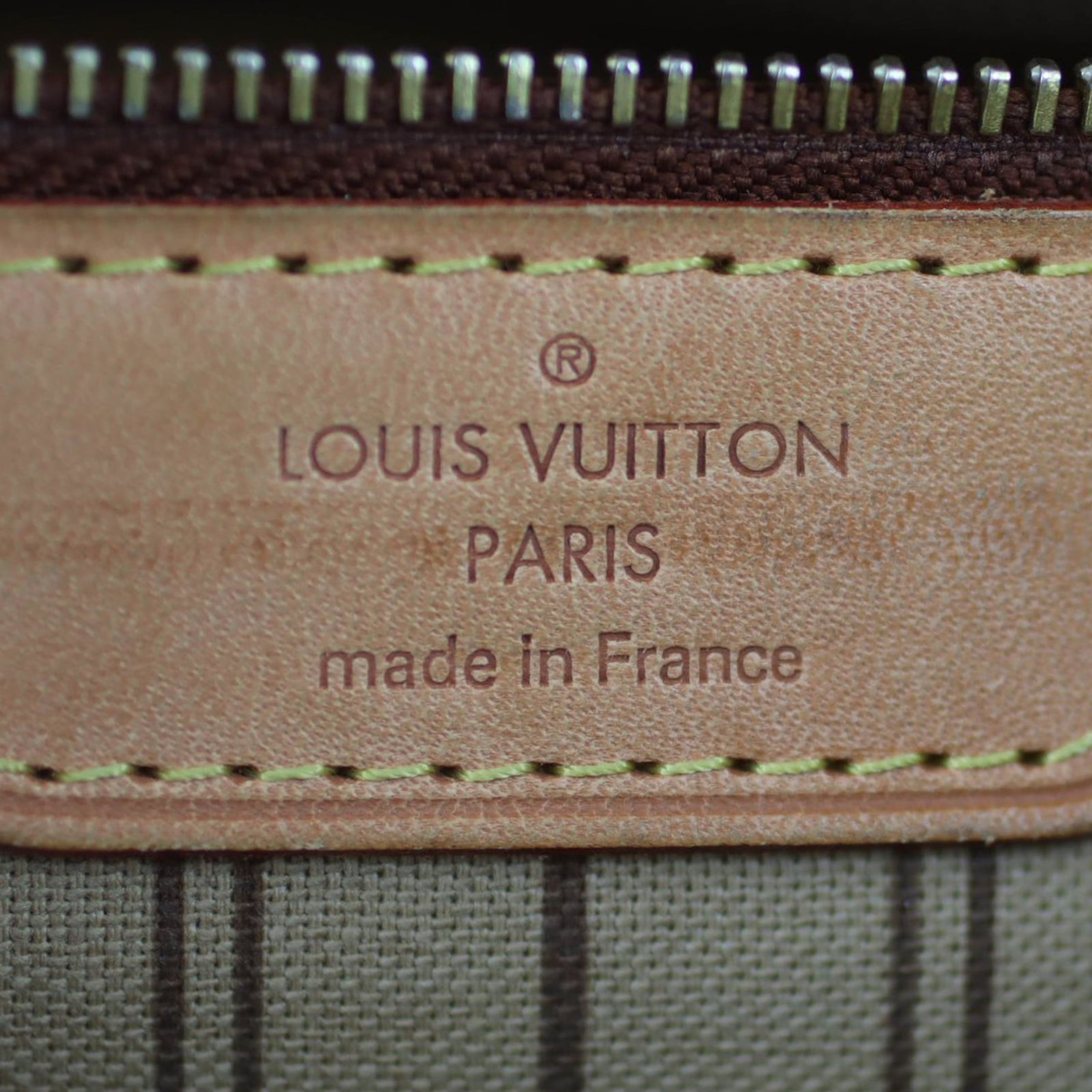Louis Vuitton Neverfull MM Monogram Stamp
