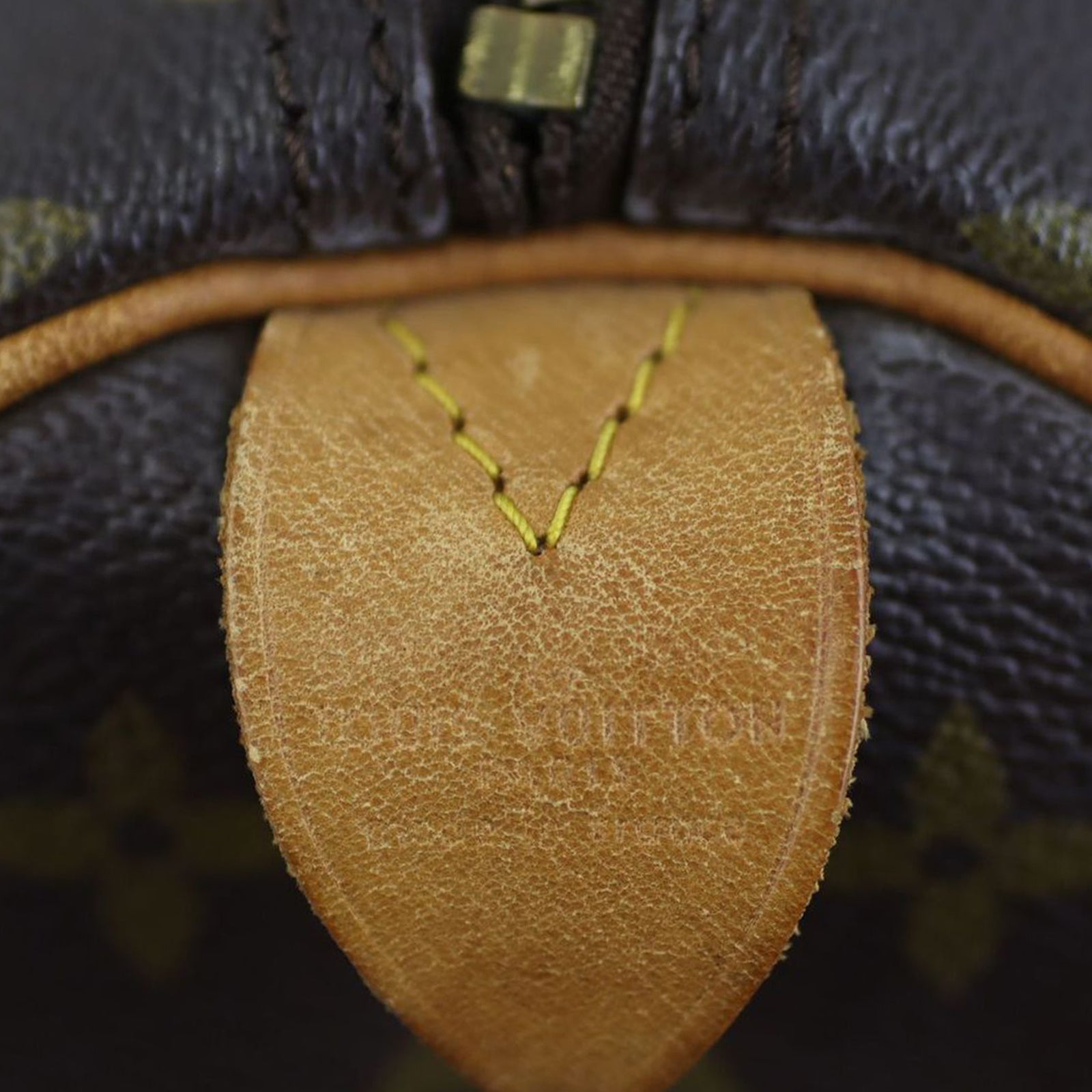 Louis Vuitton Speedy 35 Monogram Stamp
