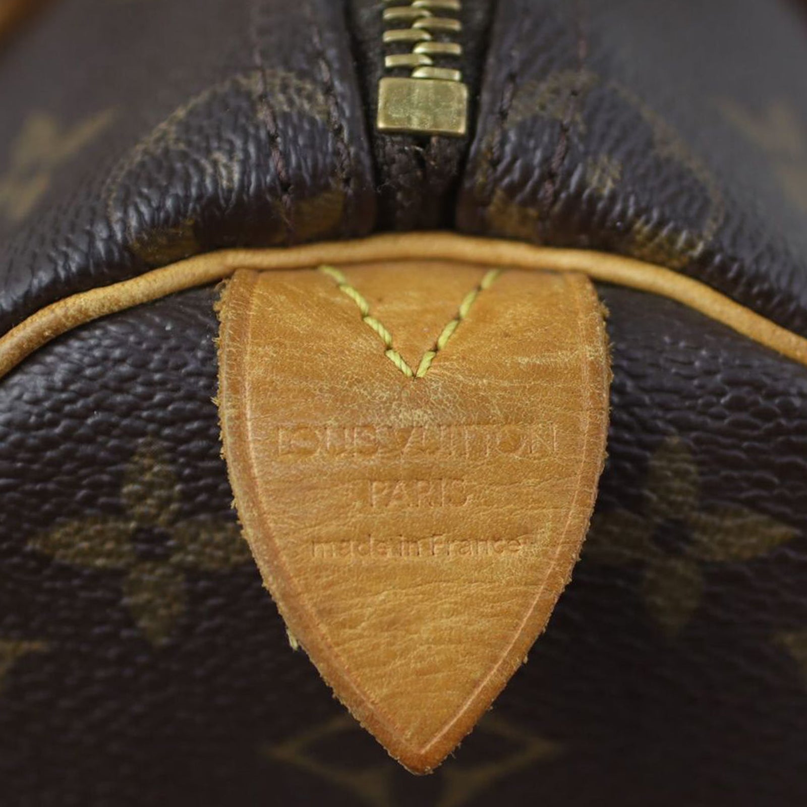 Louis Vuitton Speedy 25 Monogram Stamp
