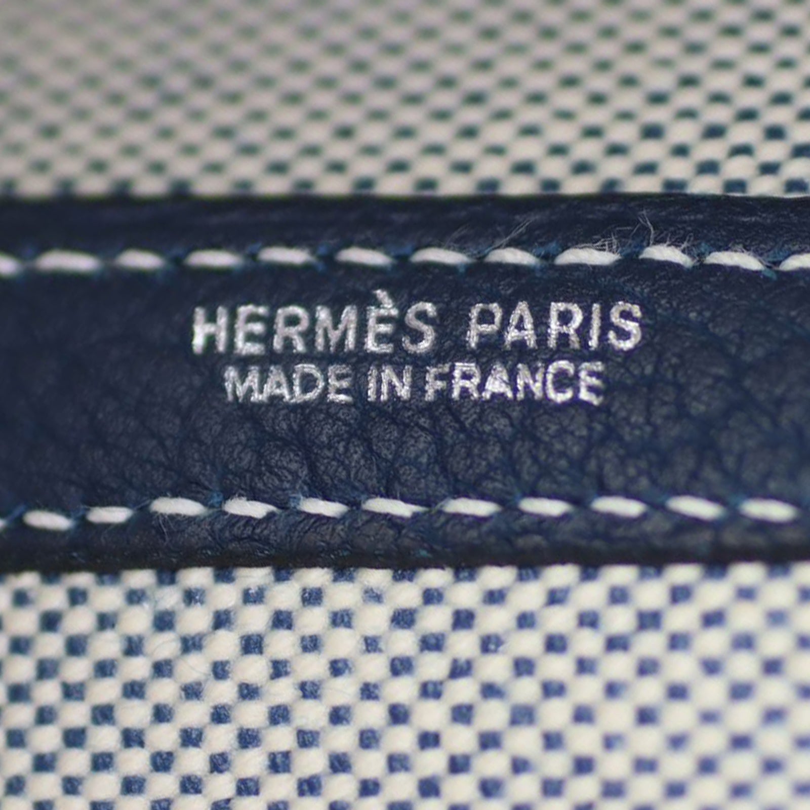 Hermes Garden Party Tote Stamp