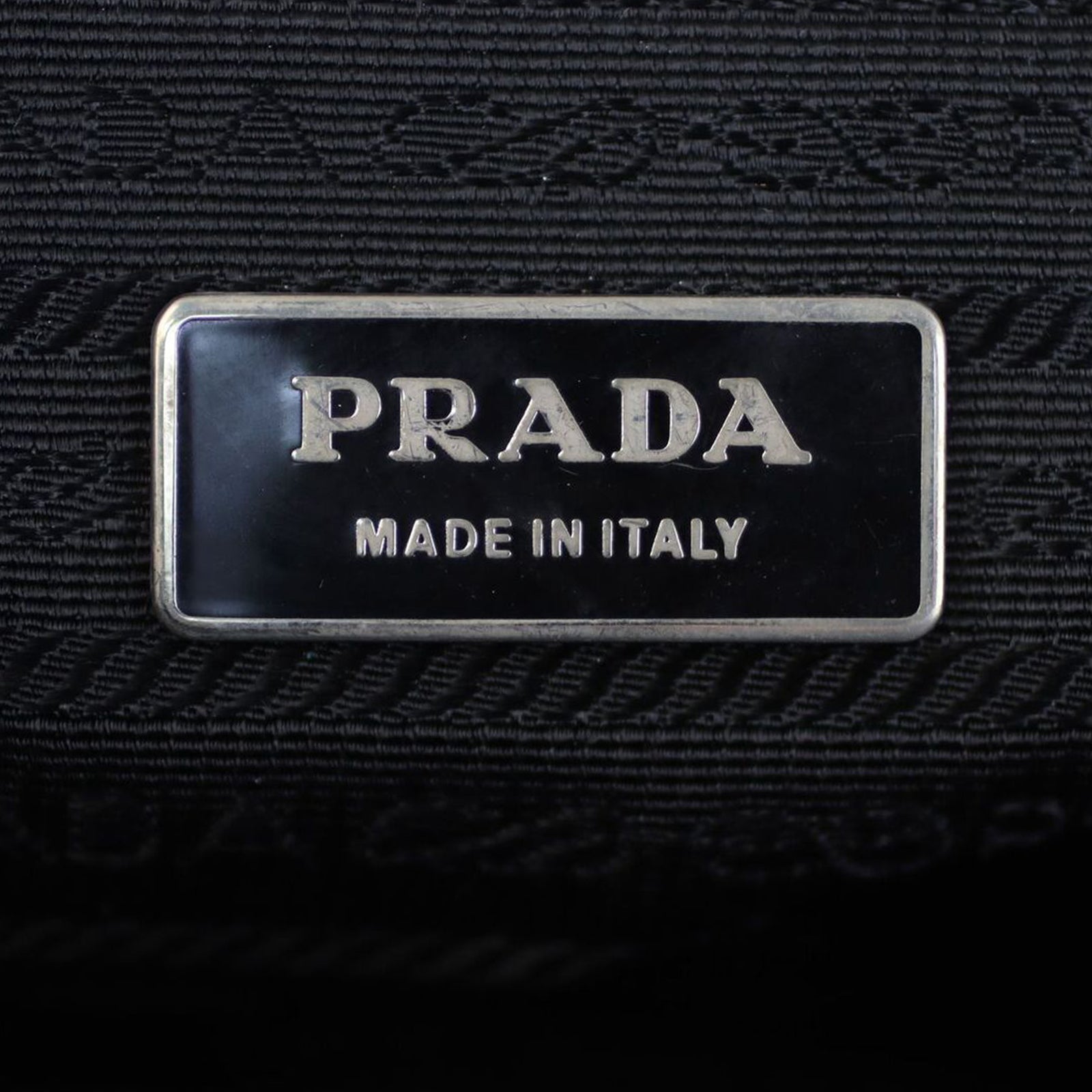 Prada Nylon Shoulder Bag Stamp
