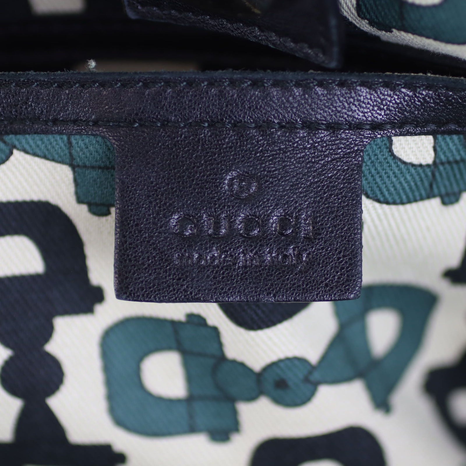 Gucci Guccissima Tote Stamp