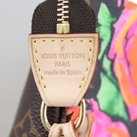 Louis Vuitton Pochette Accessories Monogram Roses Stamp