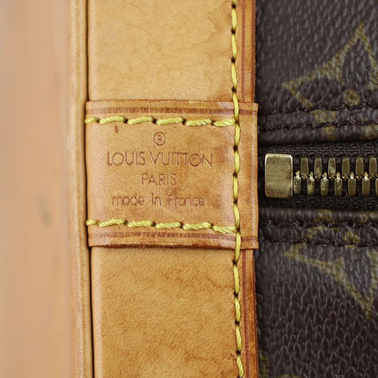 Louis Vuitton Alma PM Monogram Stamp