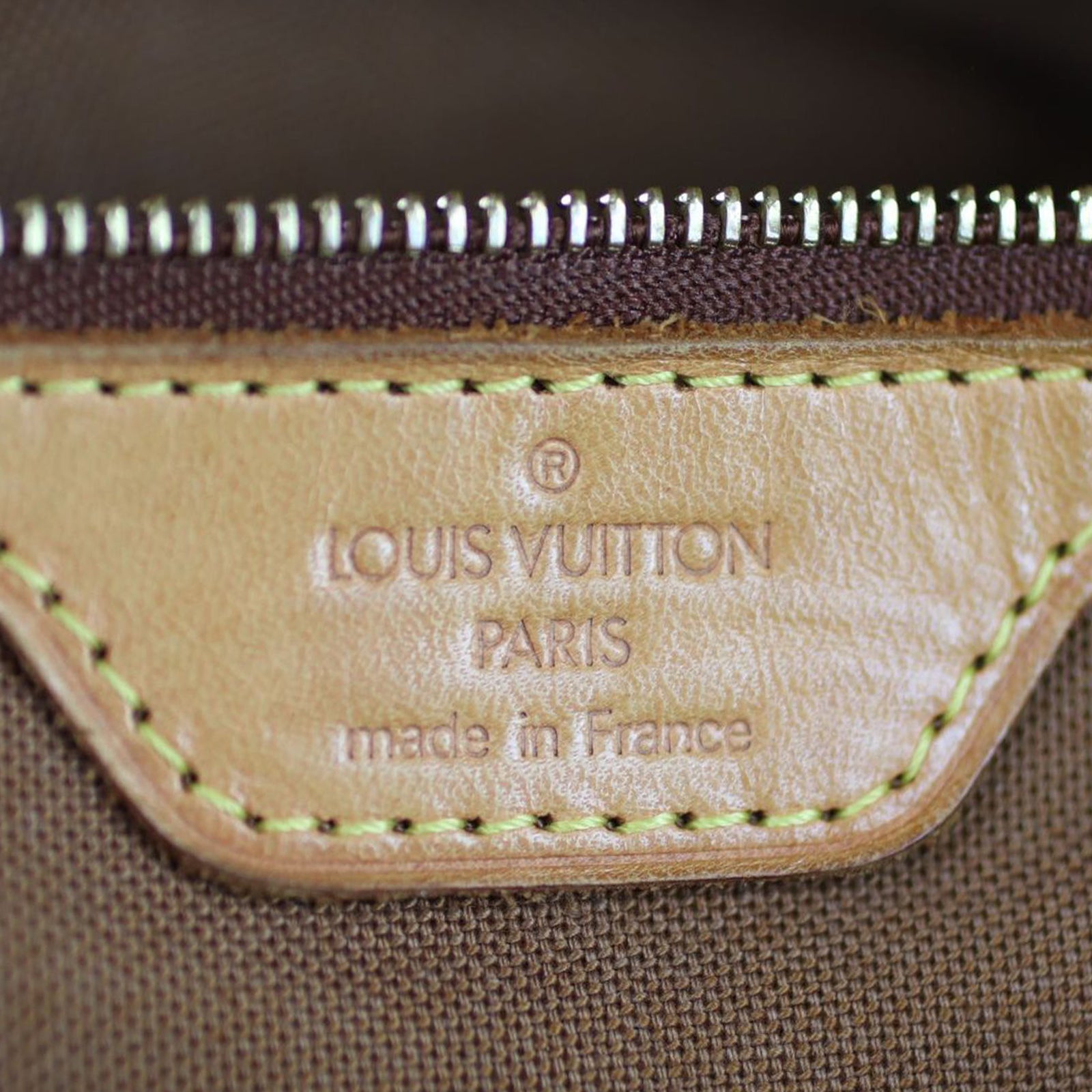 Louis Vuitton Cabas Piano Monogram Stamp