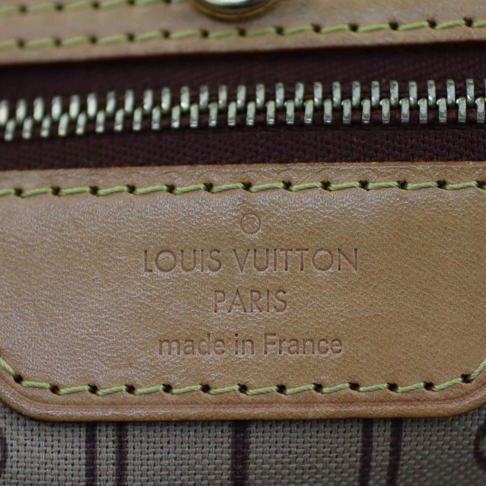 Louis Vuitton Neverfull MM Monogram Stamp