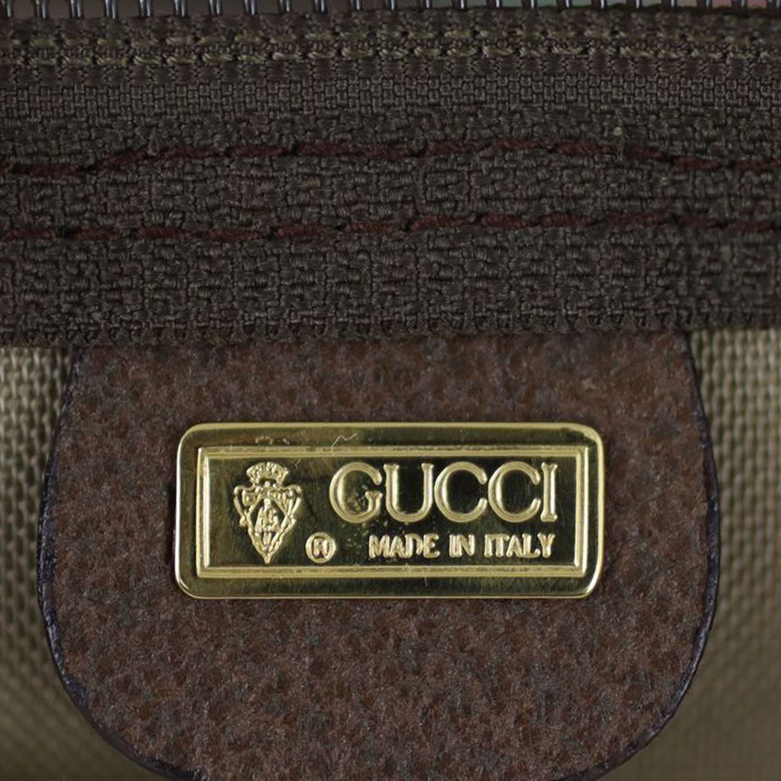 Gucci Sherry Line Weekender Tote Stamp