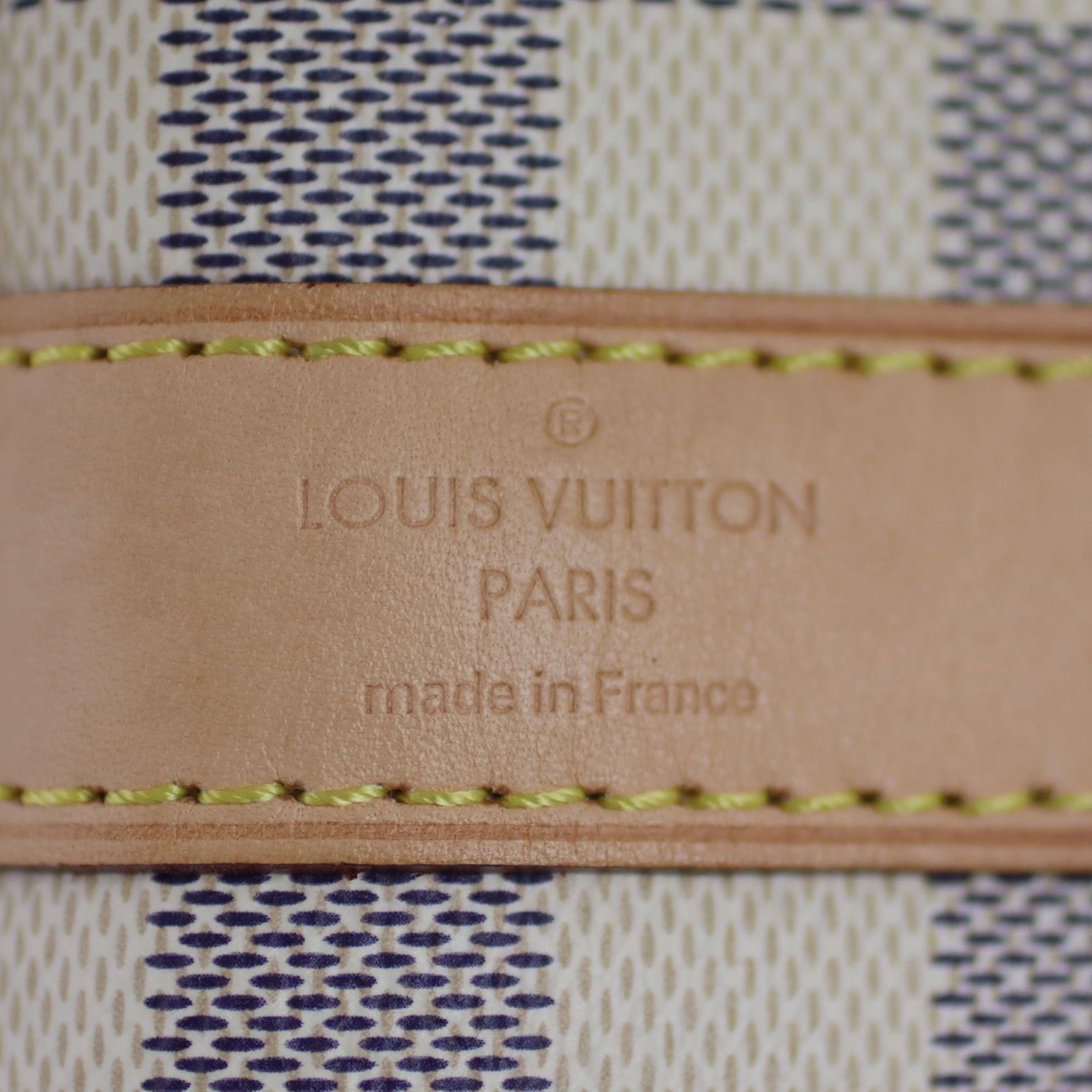 Louis Vuitton Keepall 55 Bandoulière Damier Azur Stamp
