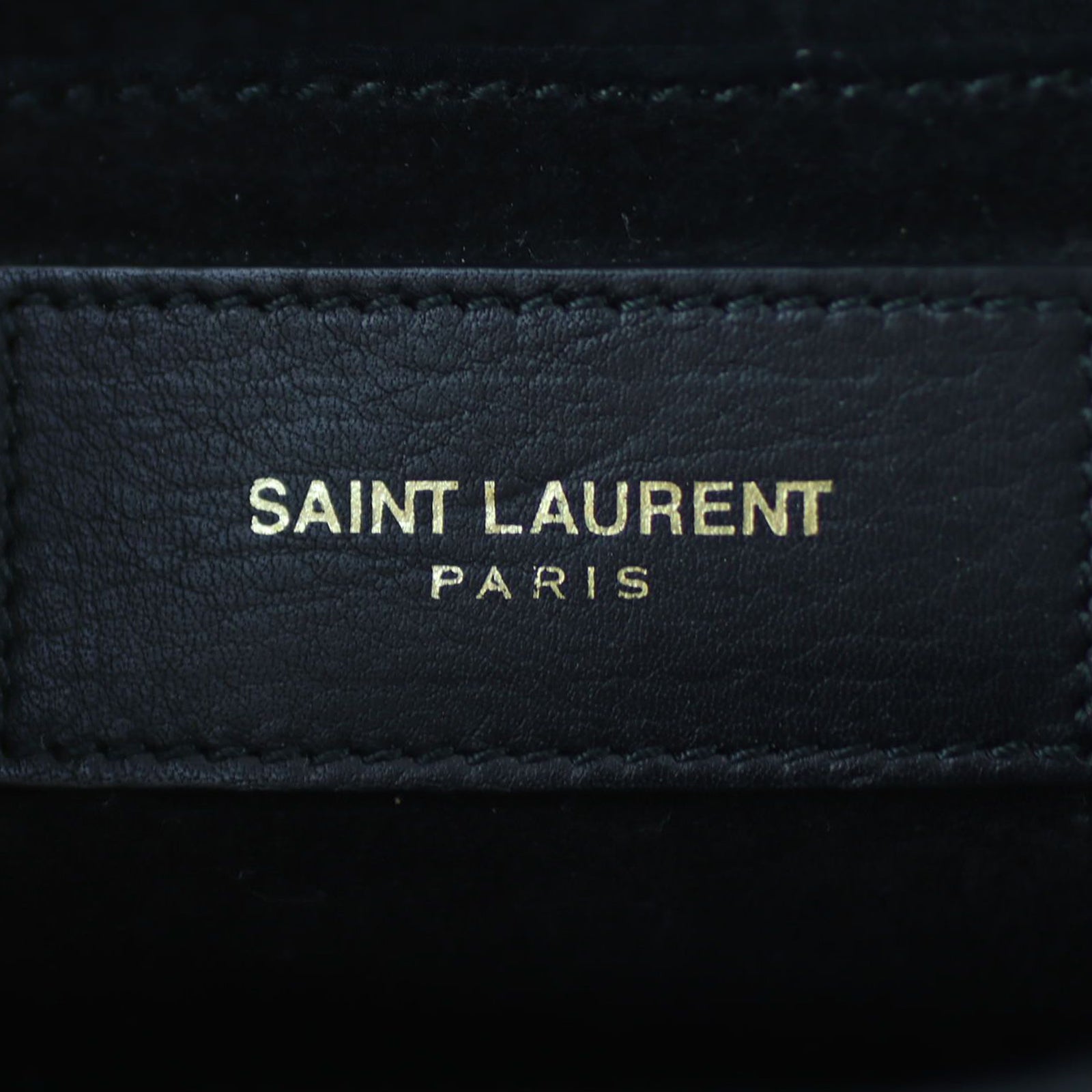 Saint Laurent Y Ligne Mini Pochette (Stamp