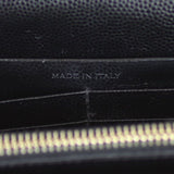 Saint Laurent Monogram Envelope Chain Wallet Stamp