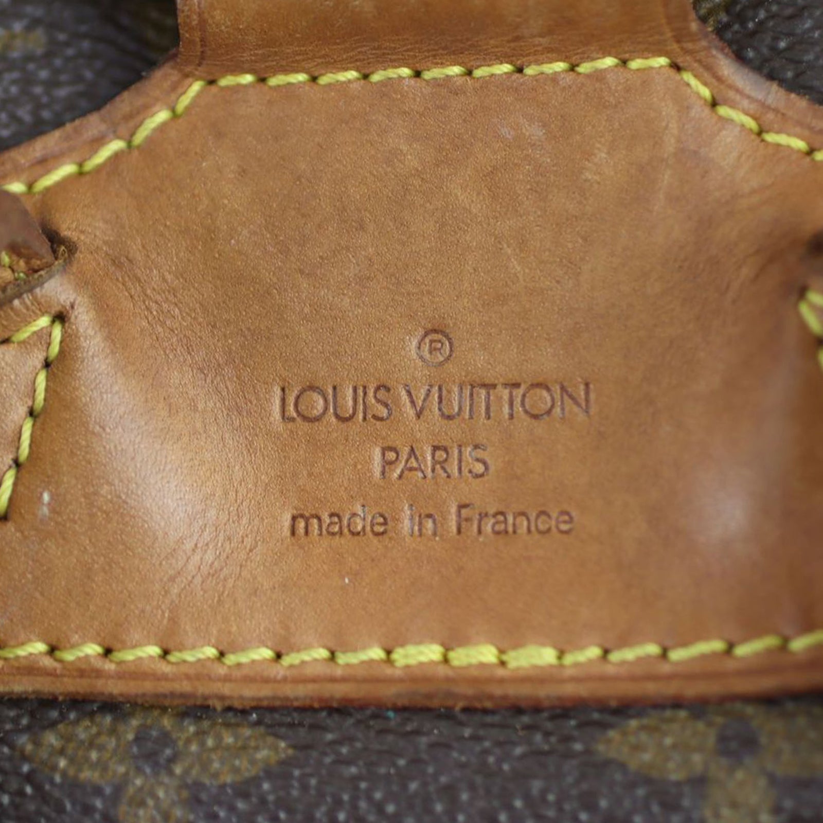 Louis Vuitton Montsouris MM Monogram Stamp