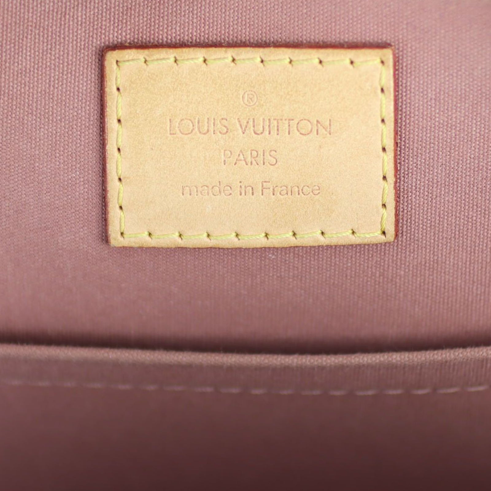 Louis Vuitton Alma BB Monogram Vernis Stamp