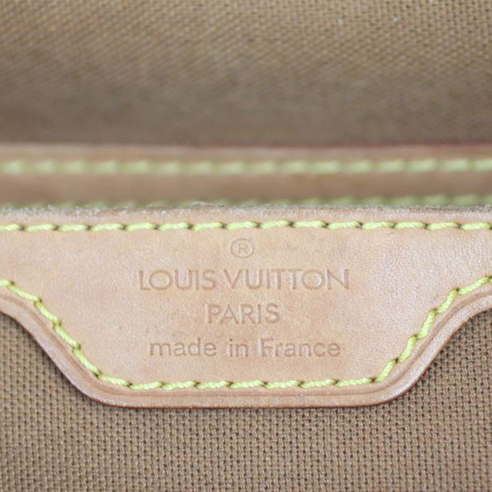 Louis Vuitton Montsouris GM Monogram Stamp