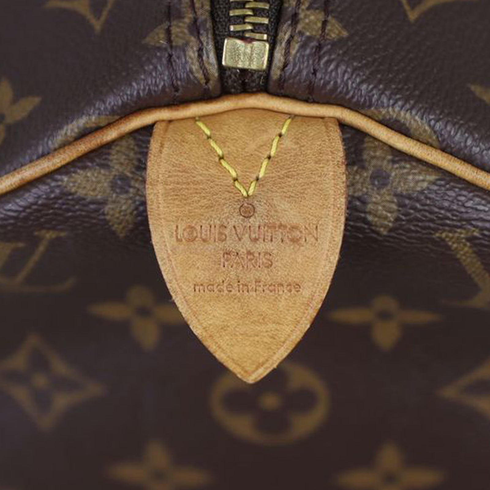 Louis Vuitton Speedy 30 Monogram Stamp