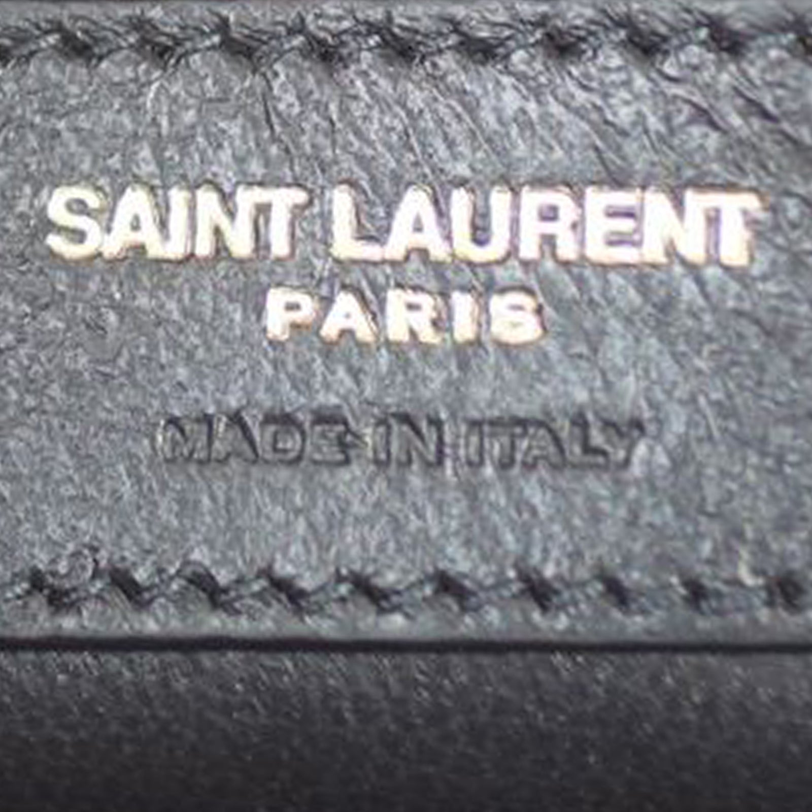Saint Laurent Monogram All Over Canvas Camera Bag Stamp