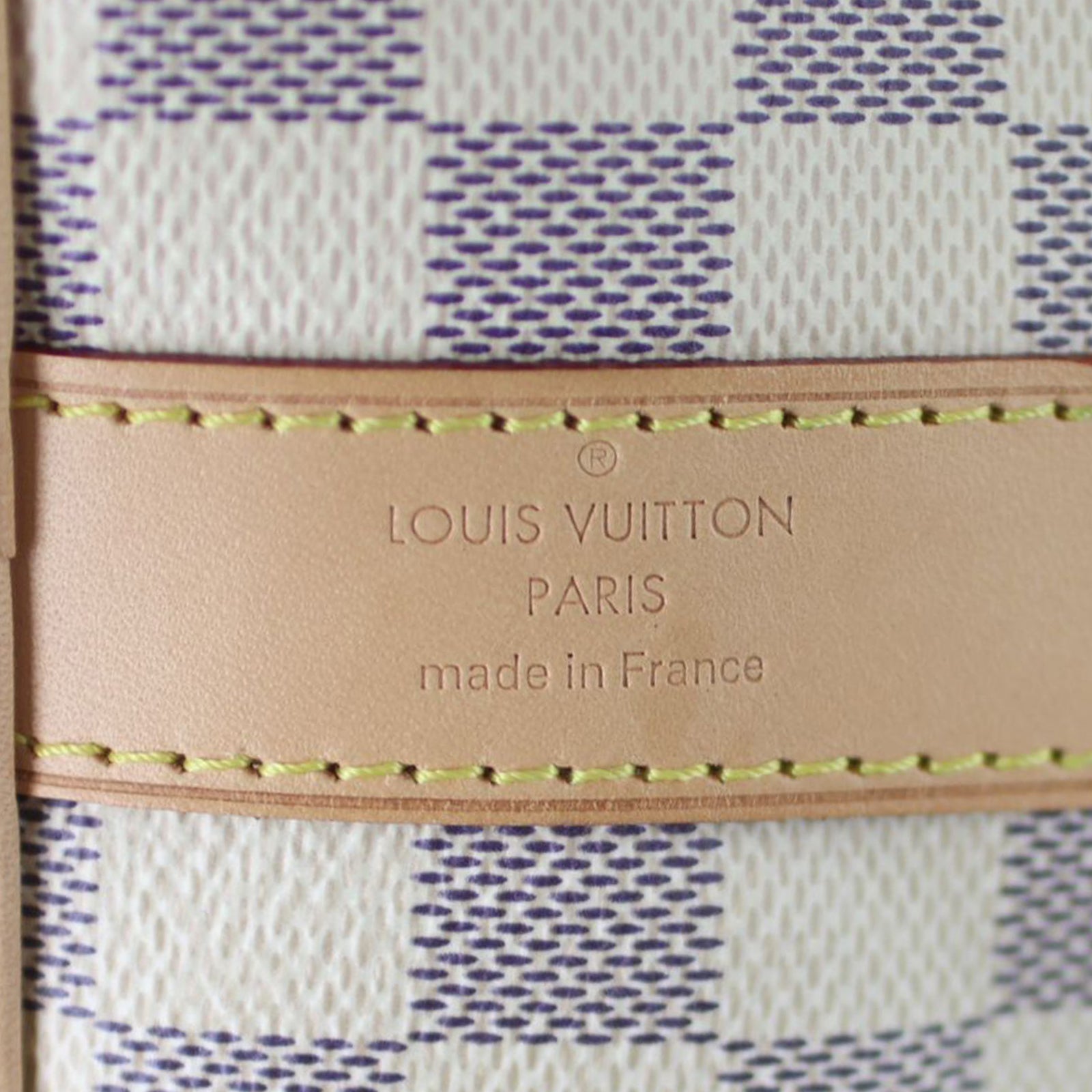 Louis Vuitton Keepall 45 Bandouliere Damier Azur Stamp