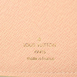 Louis Vuitton Victorine Wallet Damier Azur Rose Ballerine Stamp